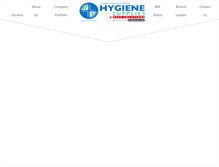 Tablet Screenshot of hygienesupplies.co.za